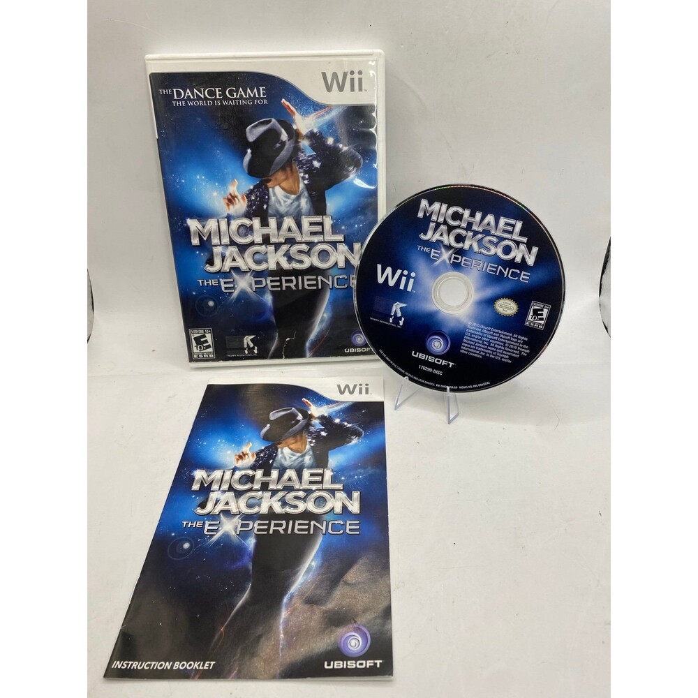 Michael Jackson: The Experience (Nintendo Wii) Complete w/Manual -Minty jaafar